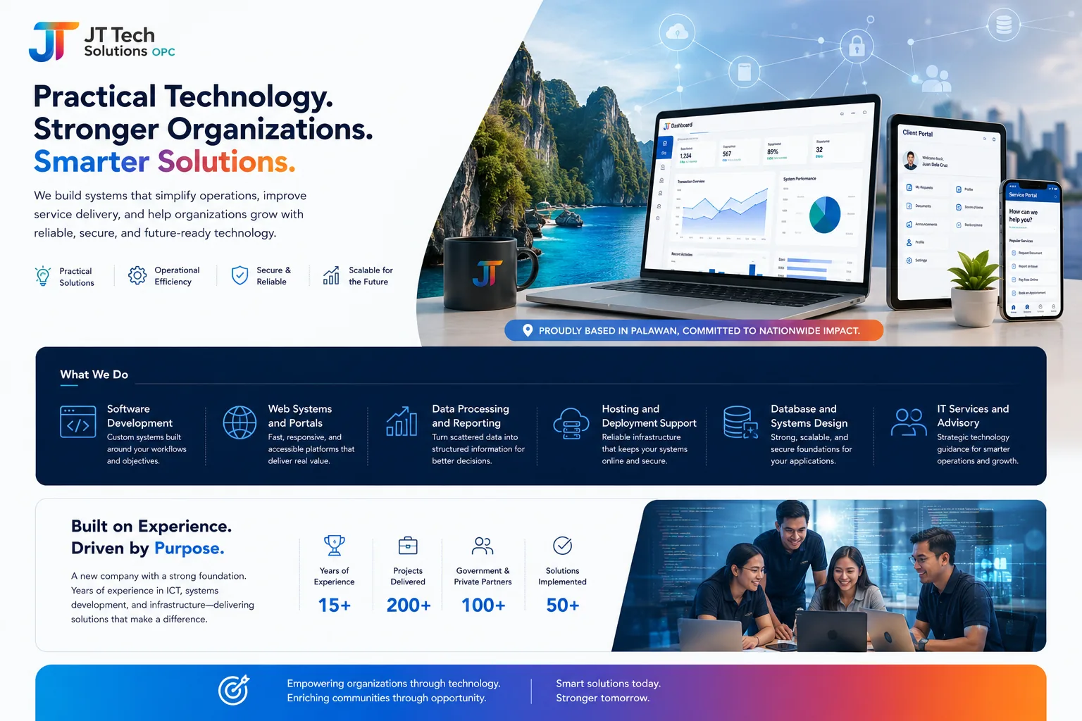 Philippine-built systems designed around real workflows, reliable operations, and future-ready growth.