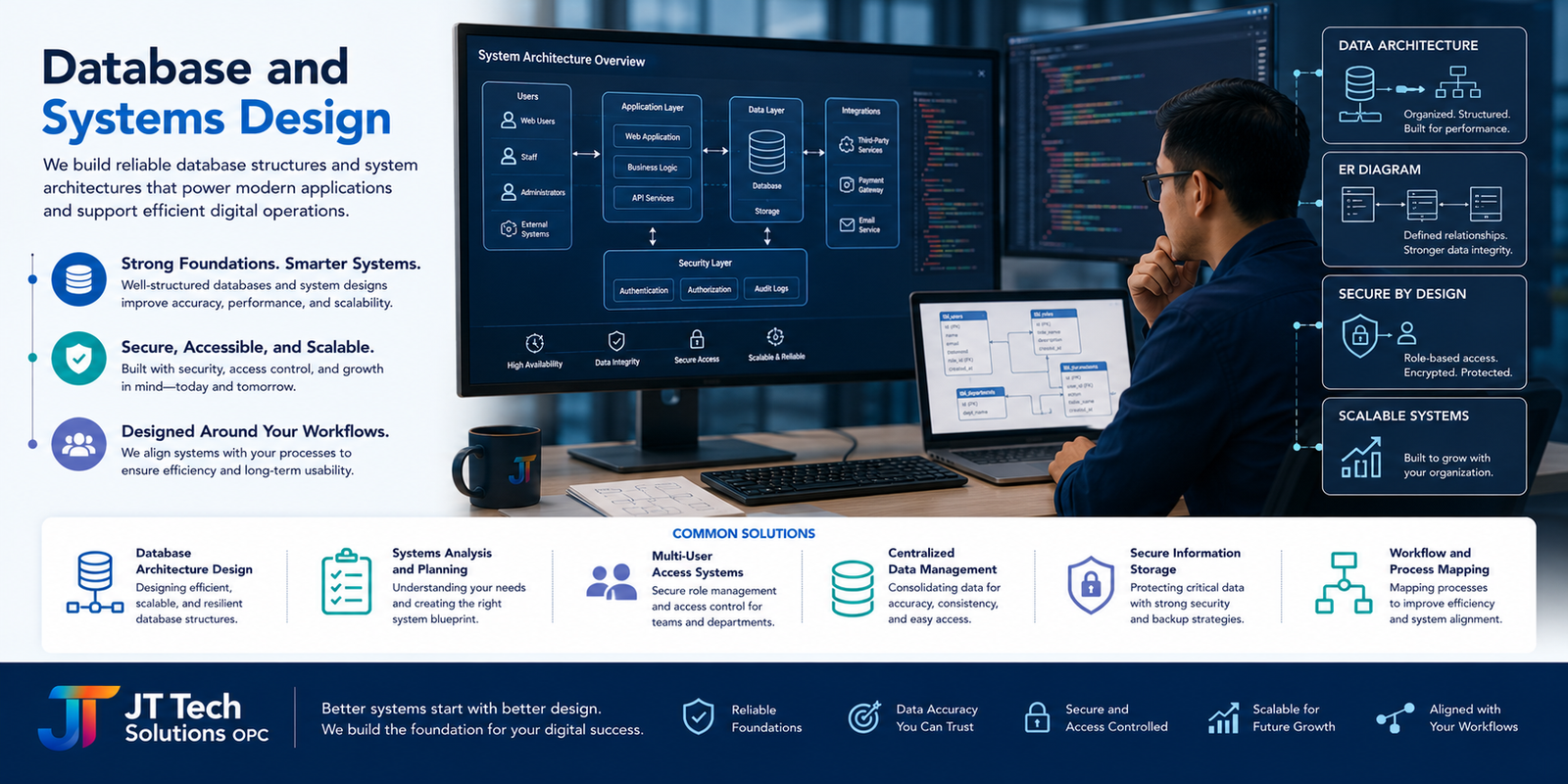 Database and Systems Design service visual