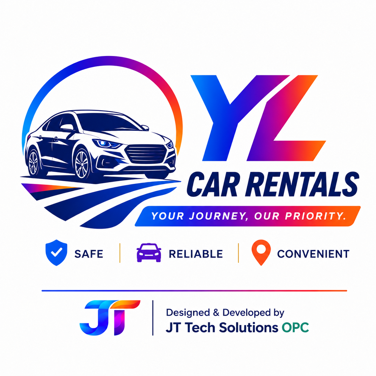 YL Car Rentals logo